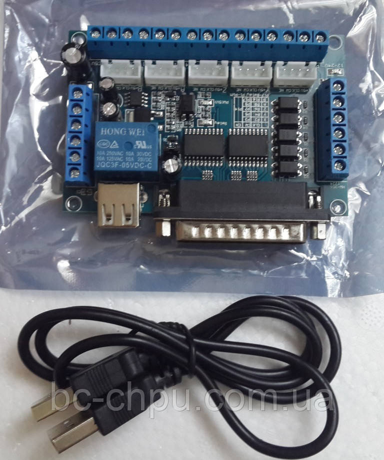 ЧПУ контролер Mach3 з LPT на 5 координат BL-MACH-V1.1