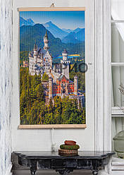 Електричний настінний обігрівач-картина "Замок" (N8470091)