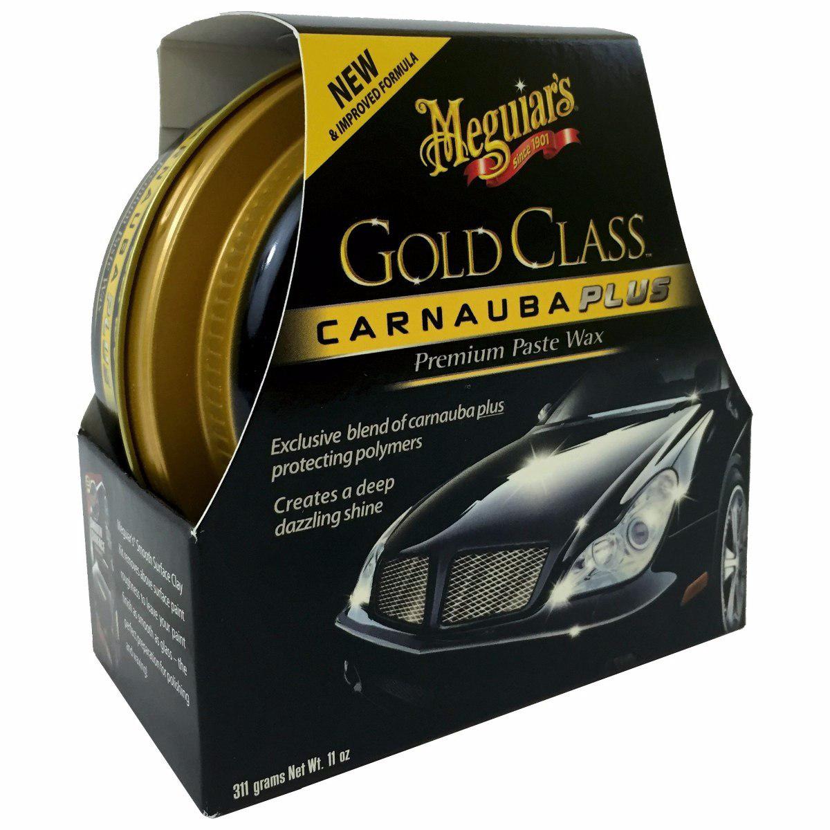 Карнауба твердий віск - Meguiar`s Gold Class Carnauba Plus Paste Wax 311 г. (G7014J)