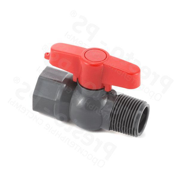 Кран шаровый Presto 50 мм с наружной и внутренней резьбой 2", фото 1