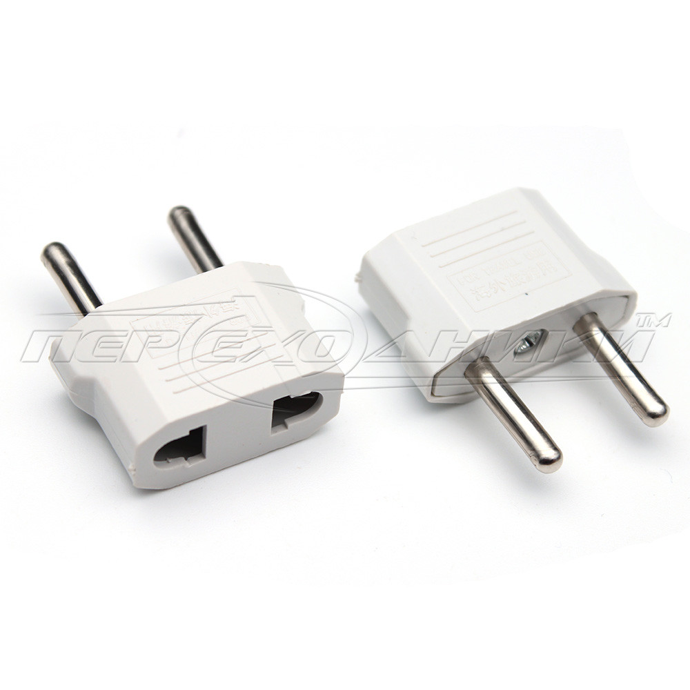 Електричний мережевий перехідник 6A US, AU to EU, білий