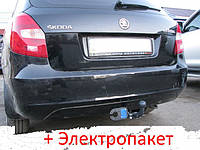 Фаркоп - Skoda Fabia (MK1) Седан / Универсал (2001-2007) съемный на 2 болтах