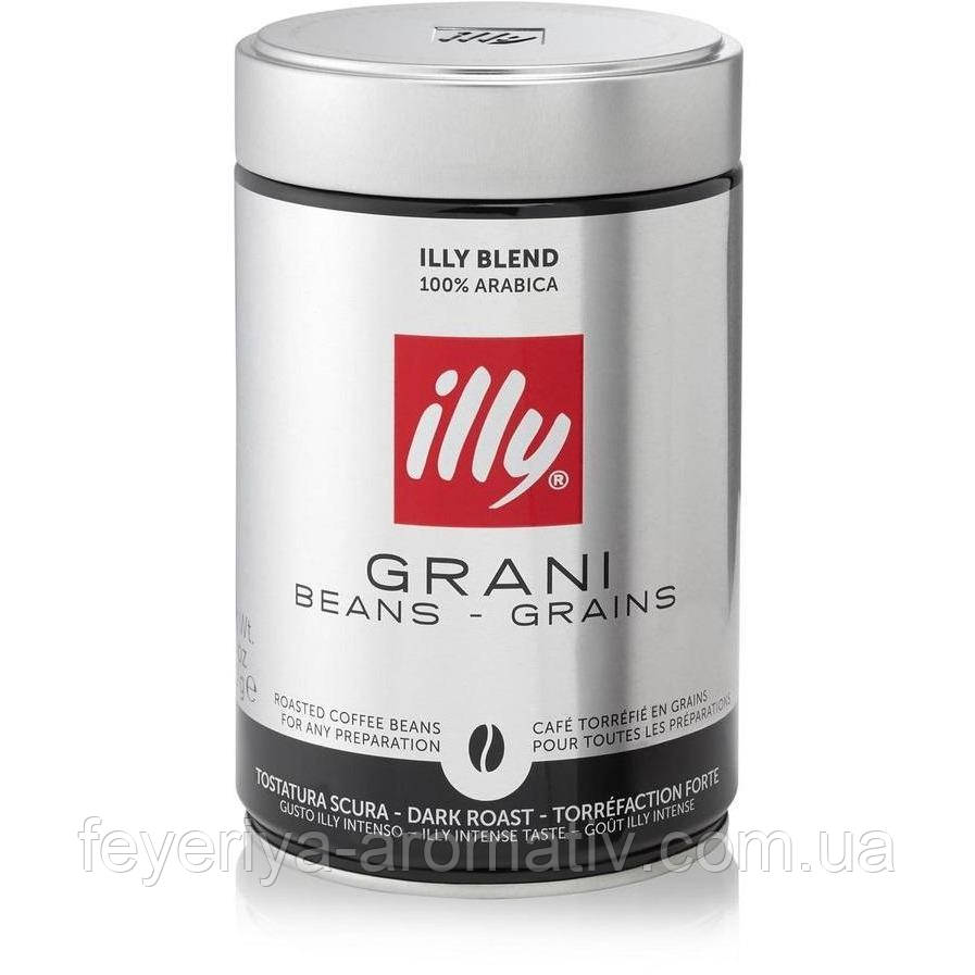 Кава в зернах ILLY Grani Beans-Grains Dark Roast 250гр (Італія)