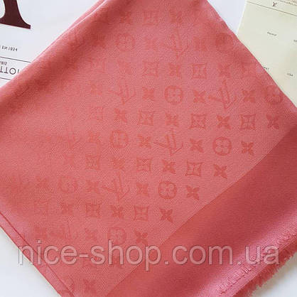 Хустка Louis Vuitton лососевий, фото 4
