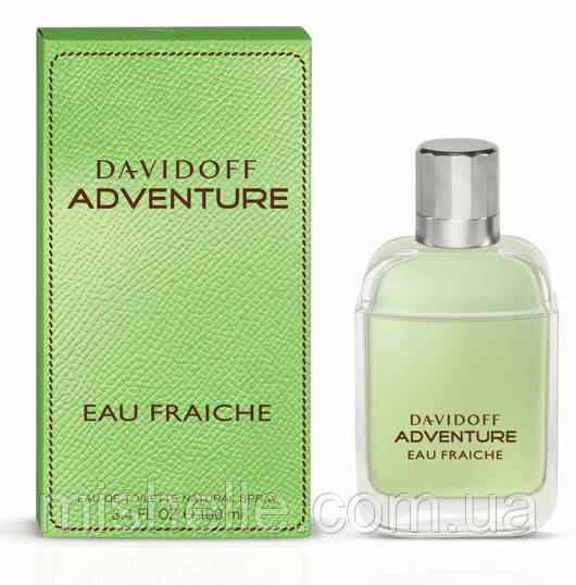 Туалетна вода для чоловіків Davidoff Adventure Eau Fraiche (Джеконф Адвенттур фреш) Уцінка!