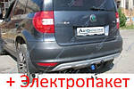 Фаркоп - Skoda Yeti Фургон (2009--) з'ємний на 2 болтах