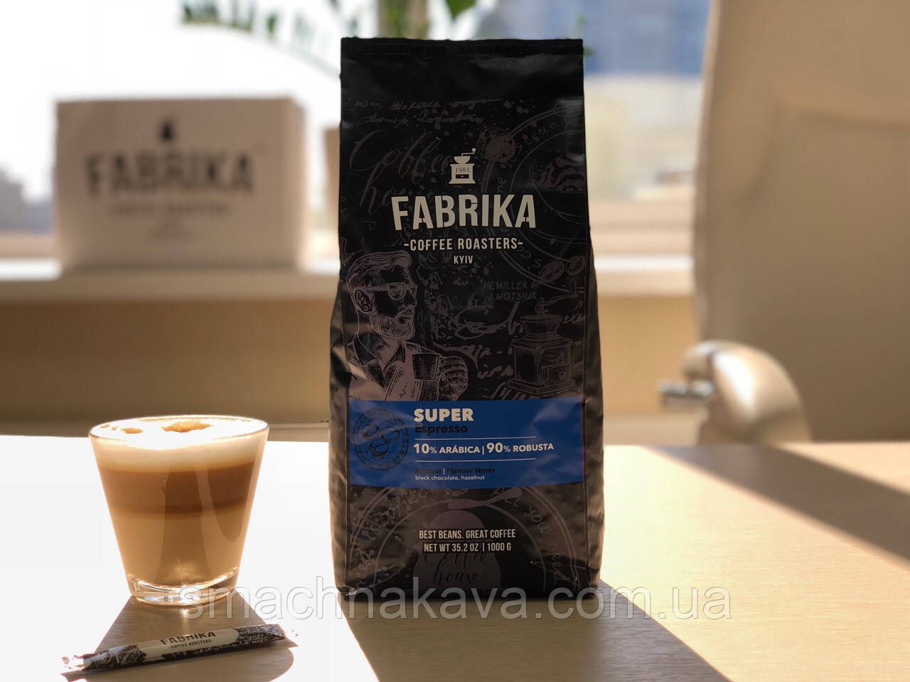 Кава в зернах Fabrika Super Espresso
