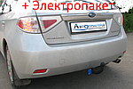 Фаркоп - Subaru Impreza Хетчбек (2007--) з'ємний на 2 болтах