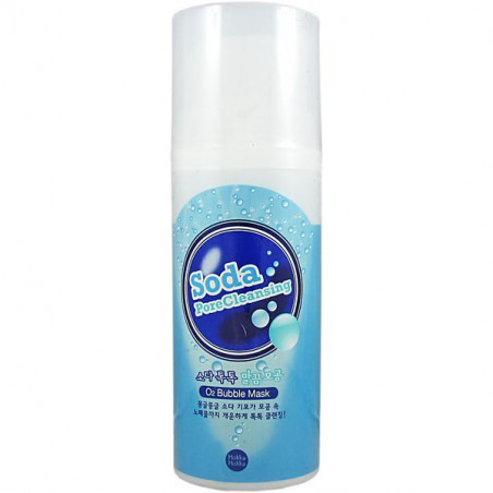 Киснева очисна маска Soda pore cleansing O2 bubble mask Holika Holika 