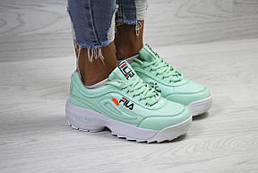 Жіночі кросівки Fila Disruptor 2 Yalor,м'ятні 39,41 р, фото 2