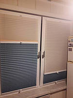 Жалюзи-плиссе на кухне