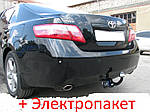 Фаркоп - Toyota Camry (40) Седан (2006-2011) з'ємний на 2 болтах