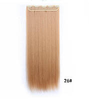 Накладные волосы на клипсах,трессы 60 см цвета в ассортименте - 120 грамм