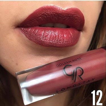 Рідка матова помада для губ Golden Rose Longstay Liquid Matte Lipstick 12