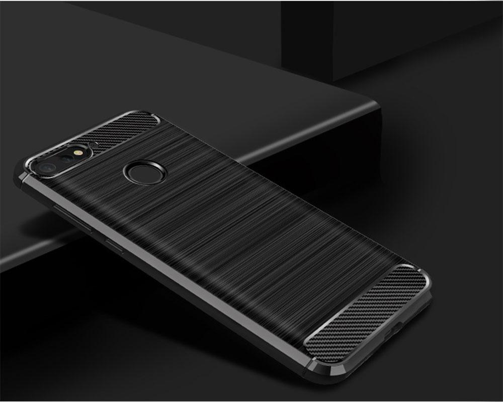  Чехол на huawei y6 prime 2018 CARBON