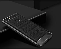  Чехол на huawei y6 prime 2018 CARBON