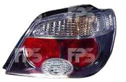 Ліхтар задній для Mitsubishi Outlander '05-07 лівий (DEPO) червоно-білий, прозорі (темн. корпус)
