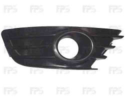 Грати в бампері ліва з відп. під п/тум -09