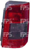 Ліхтар задній для Citroen Berlingo '97-02 лівий (DEPO) 1 двері, димчаста вставка