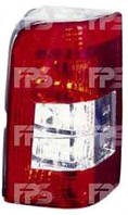 Ліхтар задній для Citroen Berlingo '97-02 лівий (DEPO) 1 двері, біла вставка