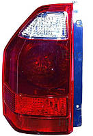 Ліхтар задній для Mitsubishi Pajero Wagon 3 '03-07 правий (DEPO) темно-червоний, на крилі