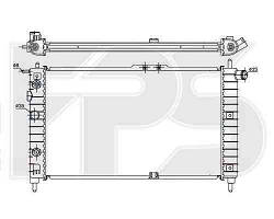 Радиатор DAEWOO_NEXIA 95-08