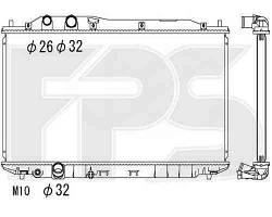 Радиатор охлаждения двигателя Honda Civic 2006-2011 HB (FN / FK)