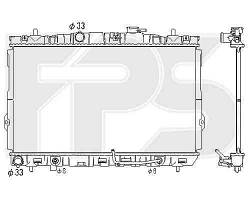 Радиатор HYUNDAI_COUPE 02-06/COUPE 06-09/ELANTRA 00-04 (XD)/ELANTRA 04-06 (XD)