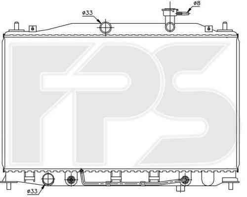 Радиатор HYUNDAI_ACCENT 06-10