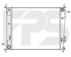 Радиатор KIA_SOUL 09-14