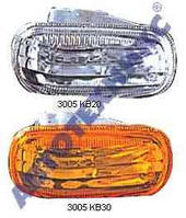 Покажчик повороту на крилі Honda CR-V '02-06 лівий та правий, жовтий (прозорий) (DEPO)