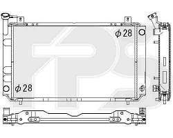 Радиатор охлаждения двигателя Nissan Sunny N13, B13 (Koyorad)