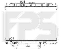 Радиатор NISSAN_X-TRAIL 01-07