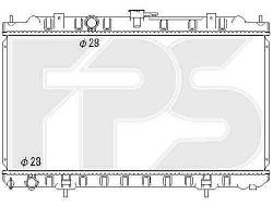 Радиатор NISSAN_ALMERA 02-06 (N16)