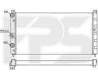 Радиатор охлаждения двигателя Skoda Felicia (95-01), VW Caddy II (95-04) 1.9D AEF, без конд. (FPS)
