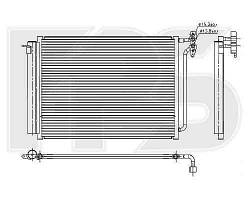Радіатор кондиціонера BMW_X5 (E53) 00-06