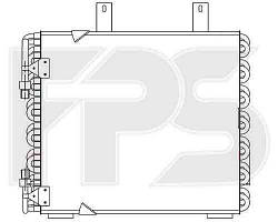 Радіатор кондиціонера BMW_3 (E30) 87-91
