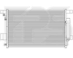 Радіатор кондиціонера CITROEN_C-CROSSER 08-11, MITSUBISHI_ASX 10-13/ASX 13-/LANCER X (CY) 07 - 12 / (CX) 08 -