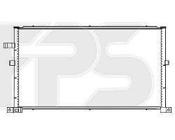 Радіатор кондиціонера FORD_MONDEO 04-07