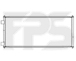 Радіатор кондиціонера FORD_TRANSIT 00-06