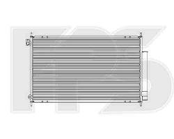 Радіатор кондиціонера Honda Accord VII (03-08) 2.0, 2.4 Європа (Koyoair)