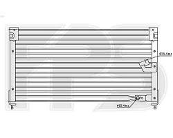 Кондиціонер радіатор HONDA_ACCORD 4 93-95 EUR (CC)