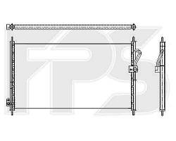 Кондиціонер радіатор HONDA_ACCORD 4 93-95 EUR (CC)