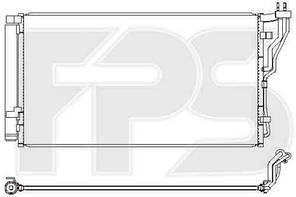 Радіатор кондиціонера Hyundai Sonata 10-15 (OEM) FP 32 K772-KY