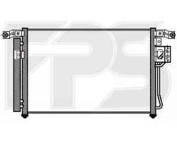 Радіатор кондиціонера HYUNDAI_SANTA FE II 06-09