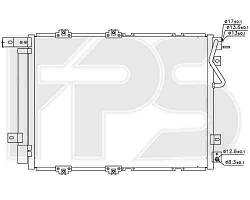 Радіатор кондиціонера KIA_SORENTO 02-06