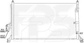 Радіатор кондиціонера INFINITI_FX35/45 03-09