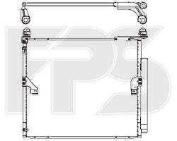 Радіатор кондиціонера LEXUS_GX 460 09-, TOYOTA_LAND CRUISER PRADO 10-13 (J15)/LAND CRUISER PRADO 13- (J15)