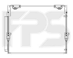 Радіатор кондиціонера LEXUS_LX 570 08-, TOYOTA_LAND CRUISER 07- (J200)