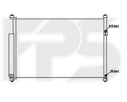 Радіатор кондиціонера SUZUKI_VITARA GRAND 06-12